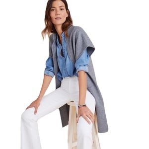 Anthropologie Gray Sweater Vest